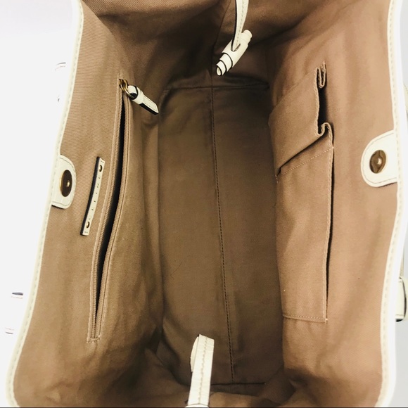 Authentic Celine Monogram Beige Canvas Tote Bag - Picture 5 of 8